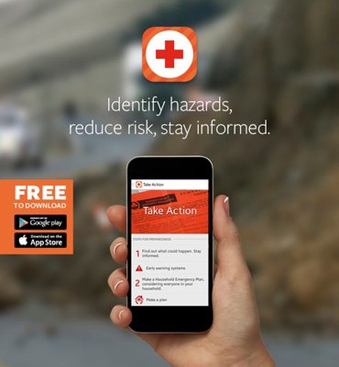 New Red Cross hazard app
