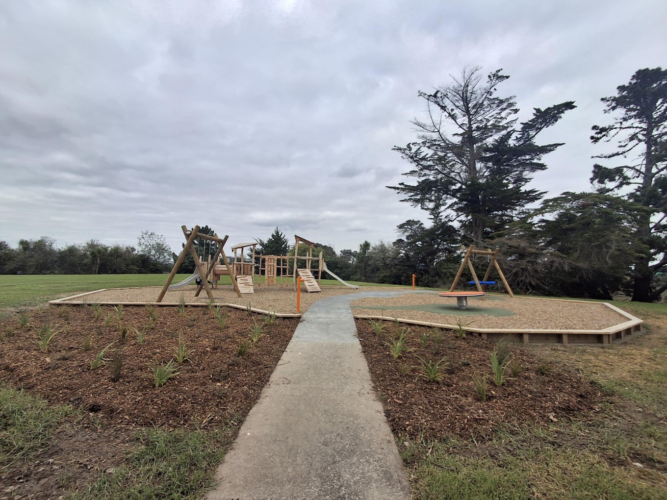 A community playground.
