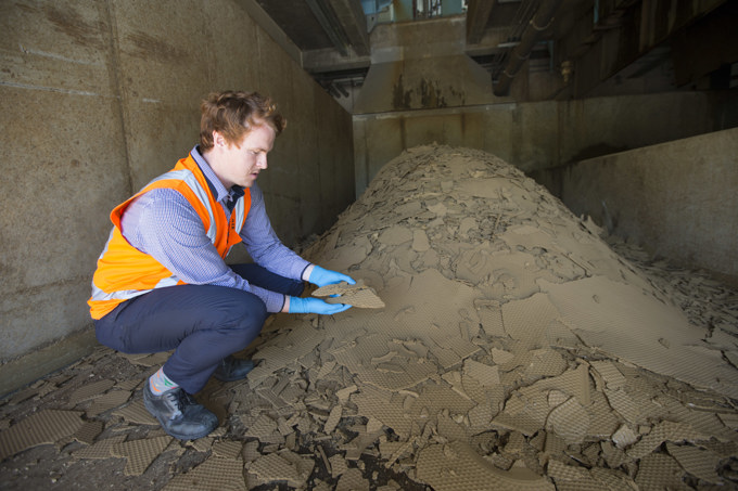 Water treatment silt