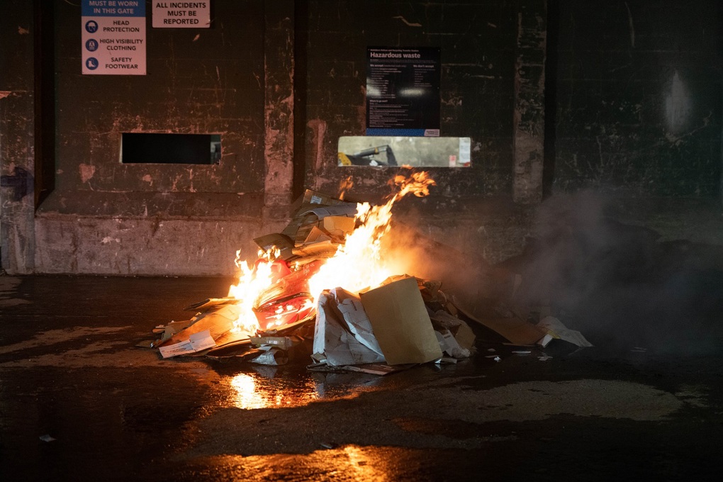 Rubbish Fire OA