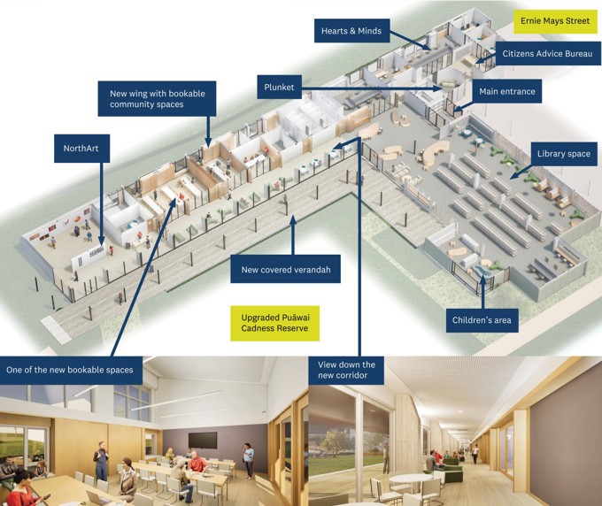Northcote Library Render