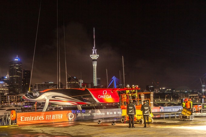 Emirates Team New Zealand launch their first AC75