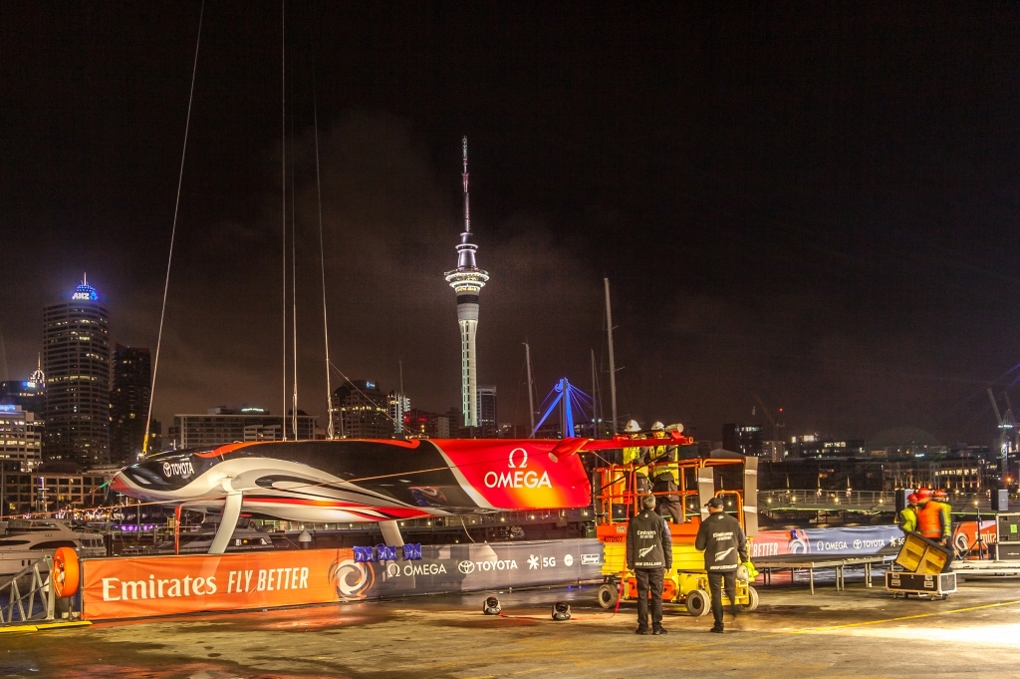 Emirates Team New Zealand launch their first AC75