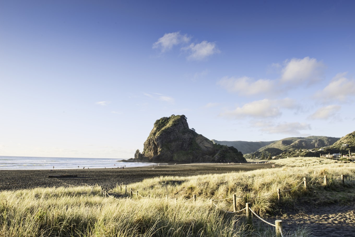 Piha Beach.