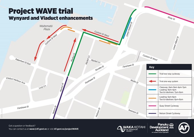 Construction of trial cycleway on the Viaduct to begin this week