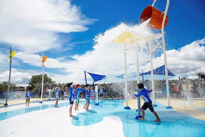 Great outdoor swimming spots and splashpads