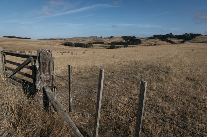Farmer field dry due to draught