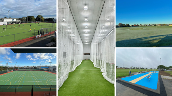 Community sports facilities.