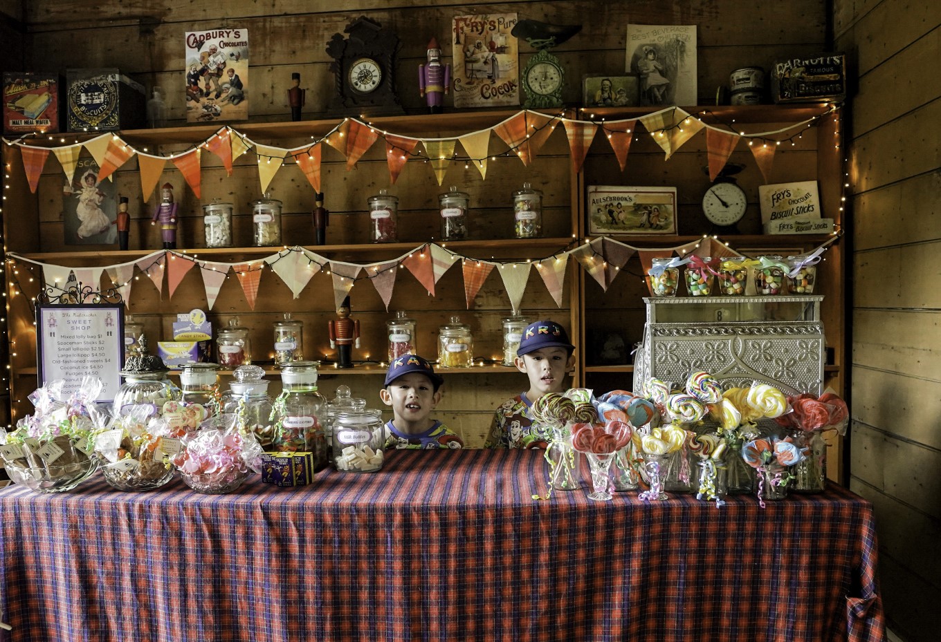 No treat day is complete without sweets! Your trip back in time at Howick Historical Village isn’t complete until you’ve perused the selection of old-fashioned lollies at the sweet shop.