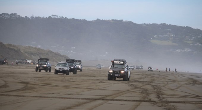 Muriwai Beach vehicle access closed over holiday period 1