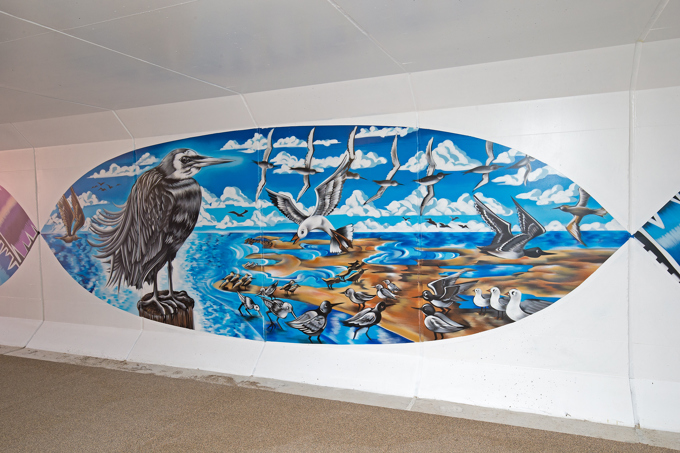 Cycleway murals celebrate natural heritage8