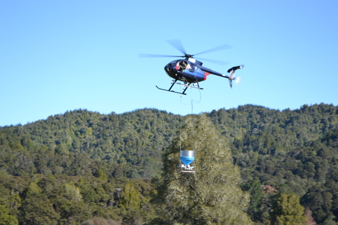 Hunua aerial bait application