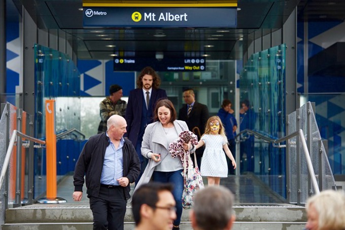 Mt Albert pedestrian bridge
