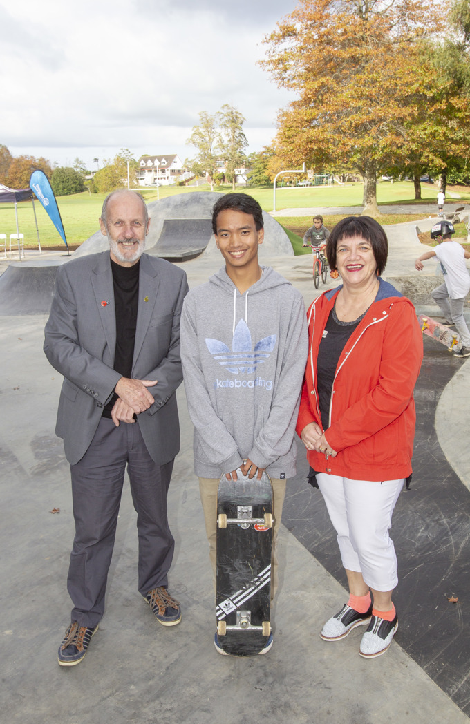 Papakura skate park gets a makeover1