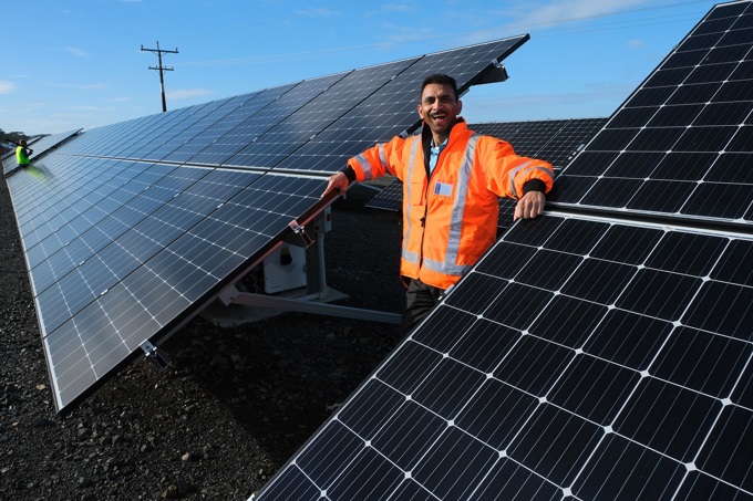 Solar energy for wastewater an exciting landmark