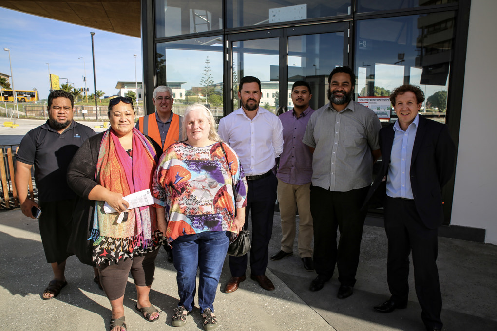 Ōtara-Papatoetoe Local Board at new Manukau Bus Station.