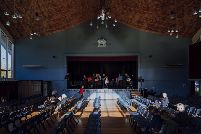 New floor for Mt. Albert War Memorial Hall (1)