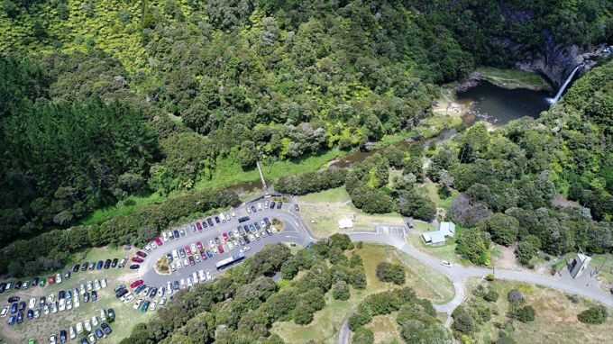 Falls Rd Carpark Aerial