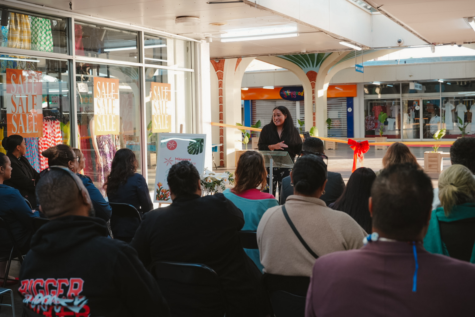Vicky Hau, Māngere Town Centre Manager.