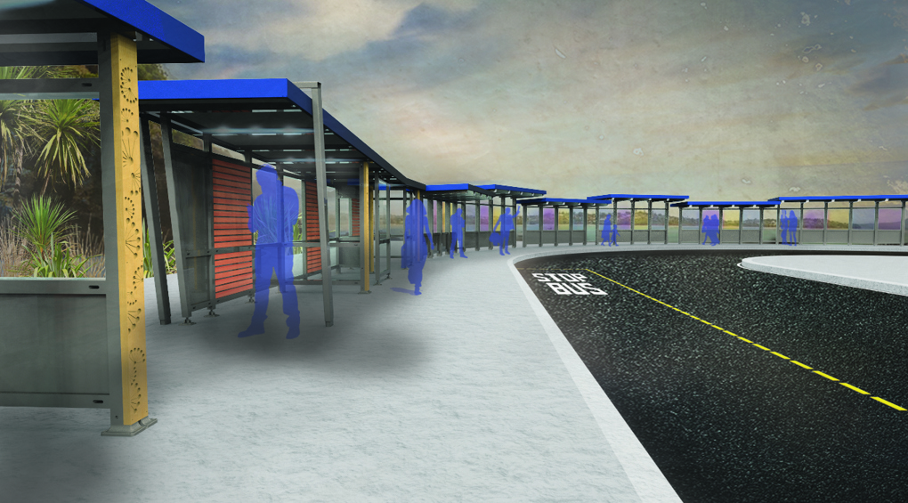 Half Moon Bay ferry pier and bus interchange update