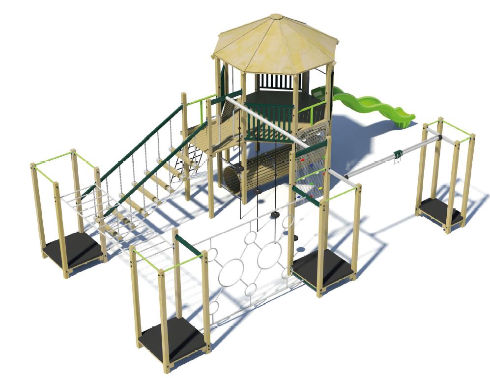 Renewal is planned at Gallaher Park, with the playground also moved to make it more accessible.