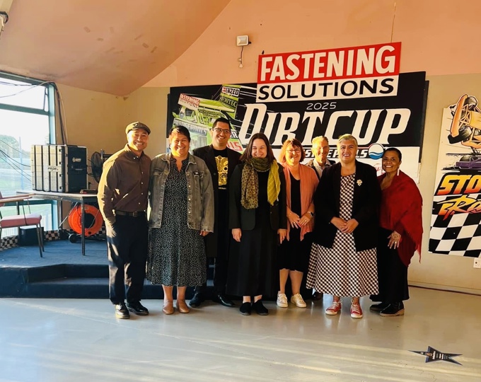 Group photo of event attendees