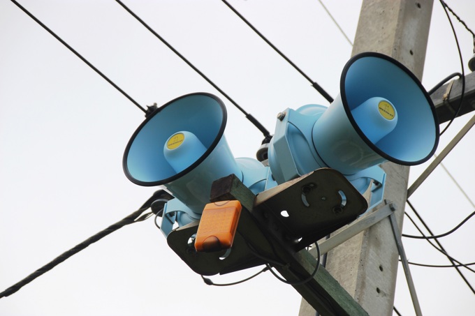 Tsunami siren test on Sunday 4 April