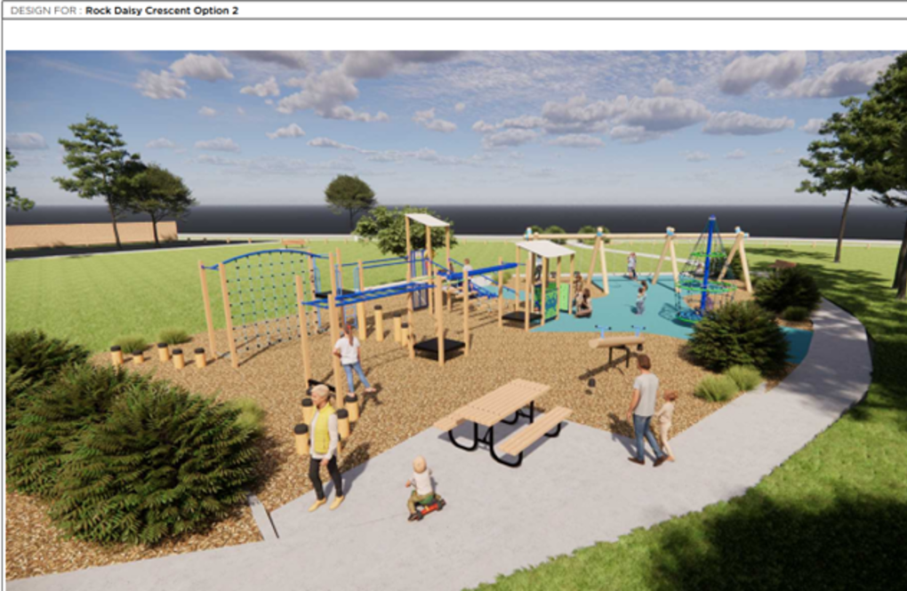 Render of a local playground