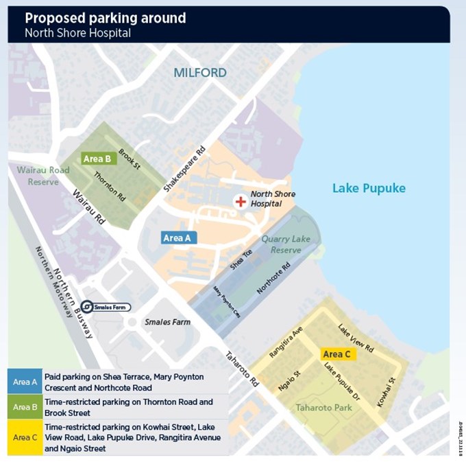 Parking changes will free up spaces around North Shore Hospital