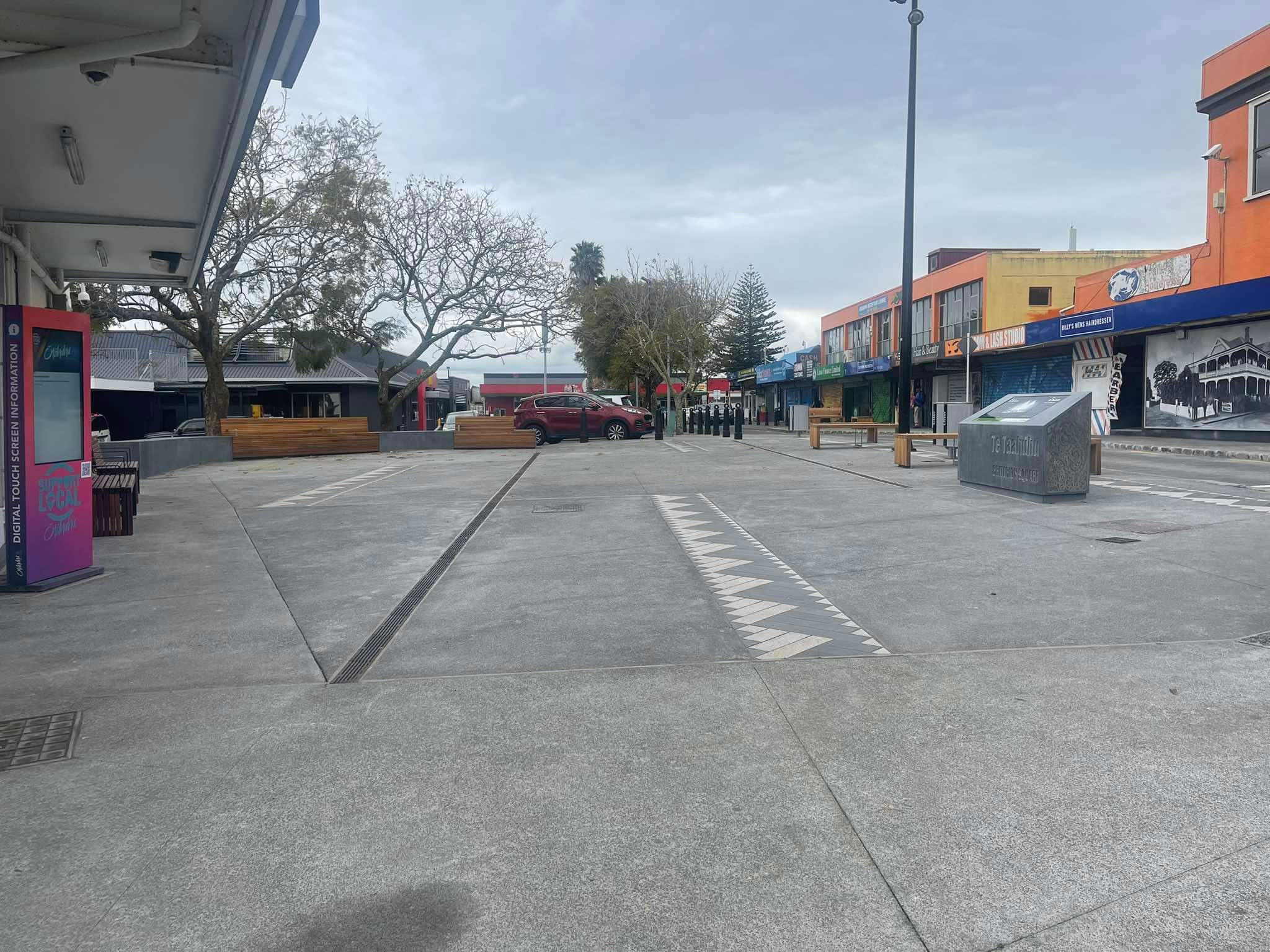 Revitalised Criterion Square, Ōtāhuhu.