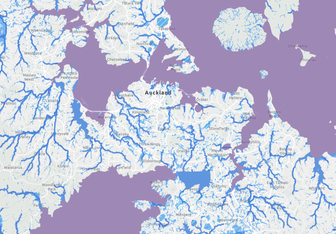 Auckland Flood Map 2