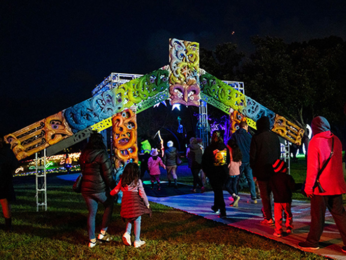 Te Ara Rama Matariki Light Trail