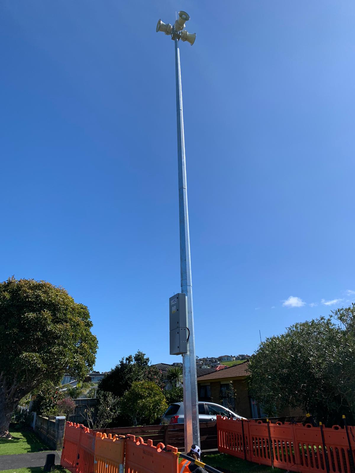 Orewa’s voicecapable tsunami warning sirens 'clearly audible