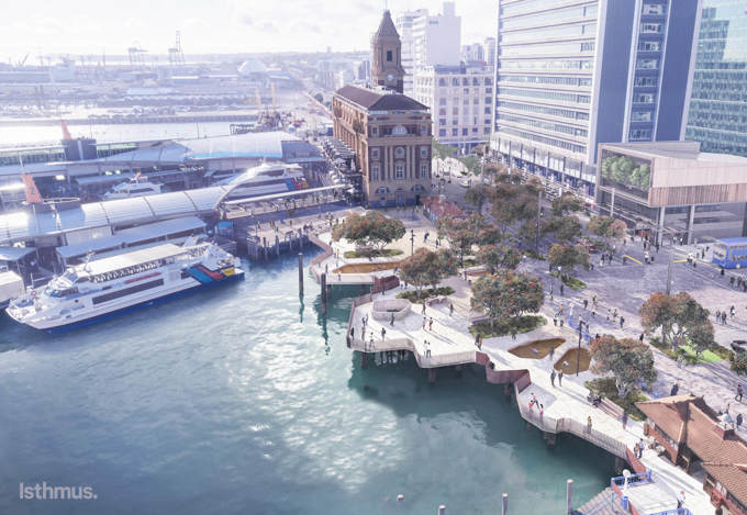 New waterfront spaces nearing completion