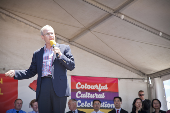 Auckland Mayor Len Brown