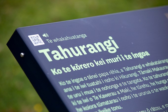 New signs celebrate te reo Māori and share stories from the past4