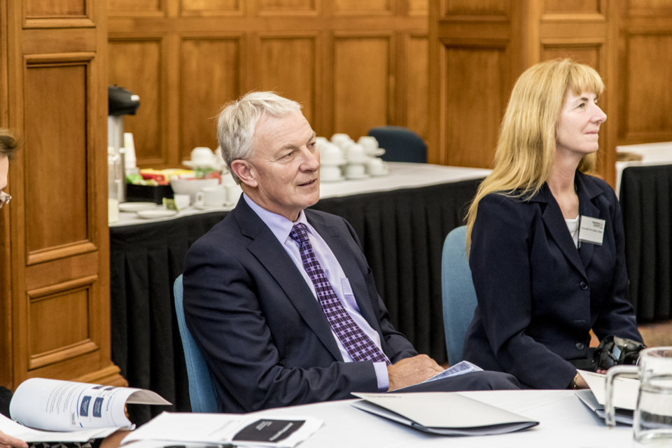 Mayor Phil Goff and Cr Cathy Casey at the Demographic Advisory Panel induction in April 2017