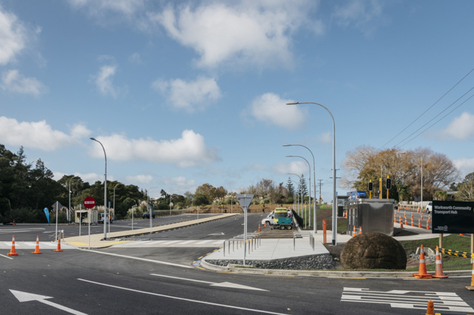 Warkworth Community Transport Hub now complete