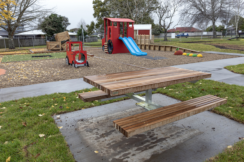 Jutland Road Reserve Seating Area