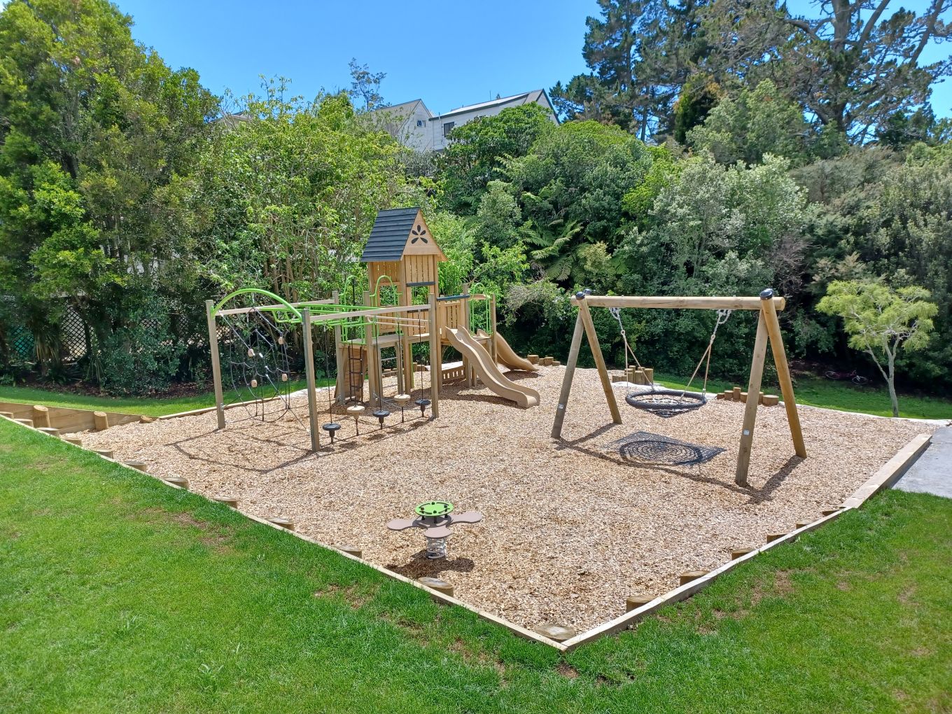 Playground at Cranston Reserve.