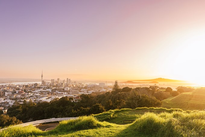 View Of Auckland City From Mount Eden (1)
