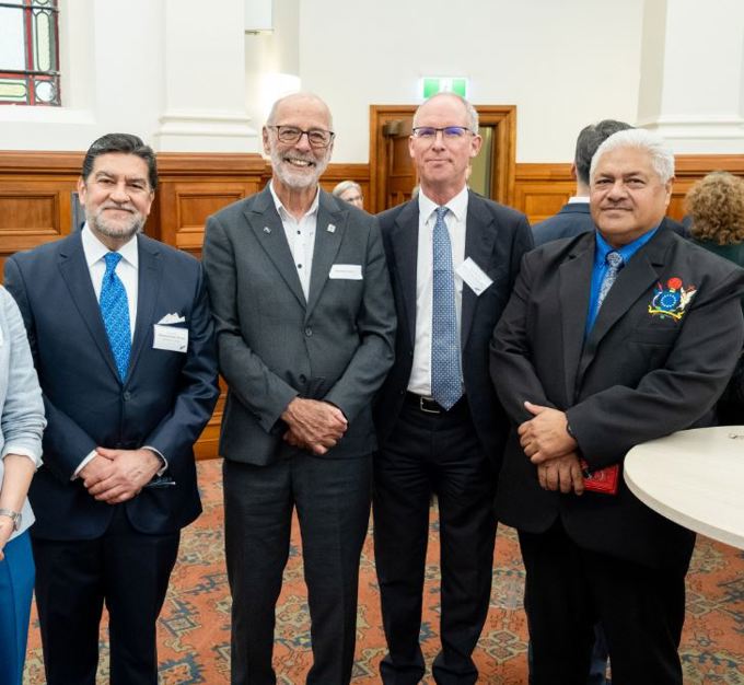 Mayor MFAT Diplomats