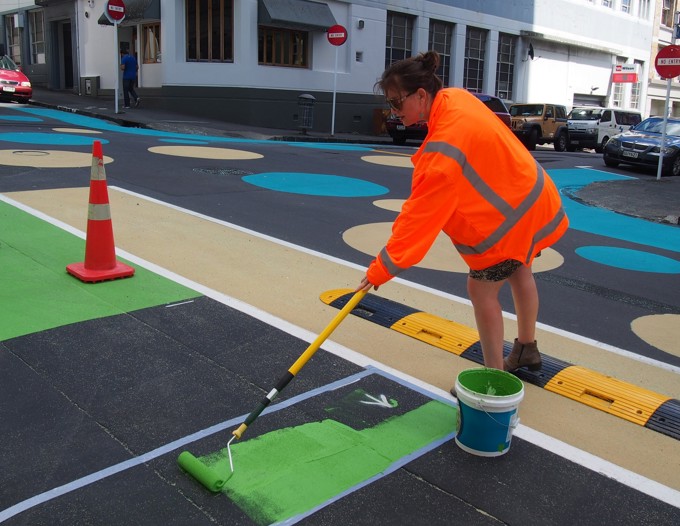 Federal Street installation