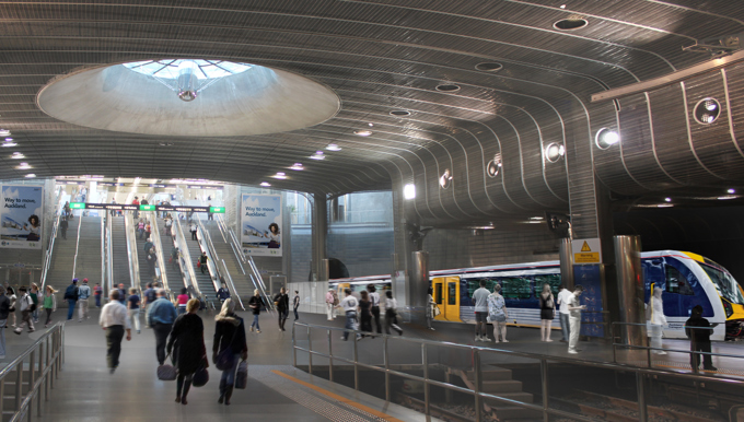 City Rail Link to be built under Commercial Bay