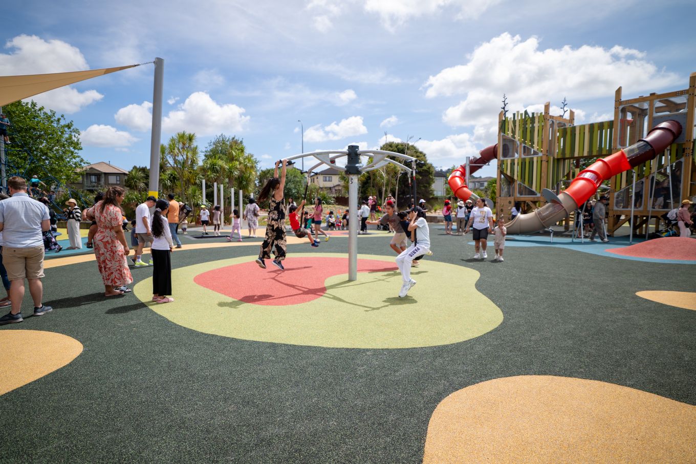 Barry Curtis Park playground.