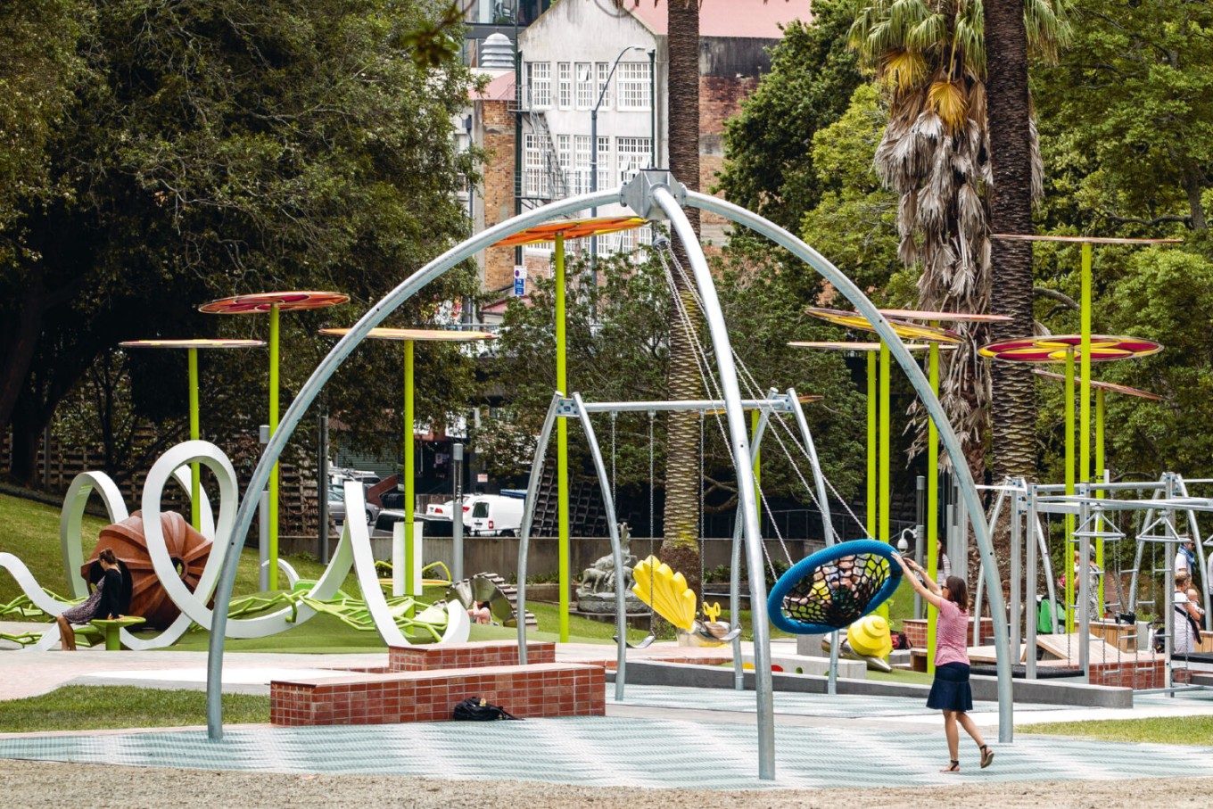 A community playground.