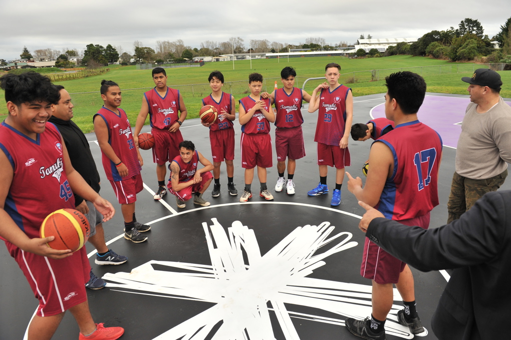 Spark Boroughs basketball court a slam dunk for Glen Innes