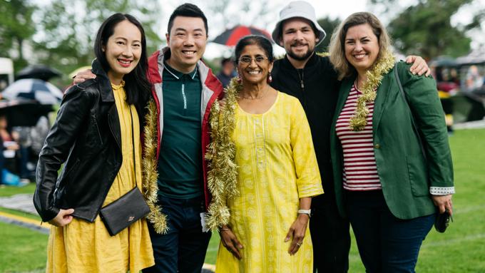 Carols With Board Members 2