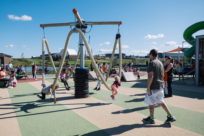 Delight as ‘magnificent’ Kopupaka playground opened