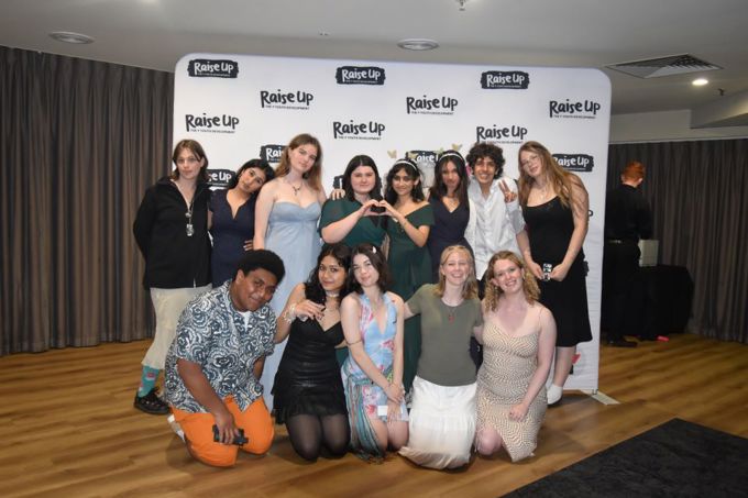 Whau Raise Up Crew at the 2024 awards night